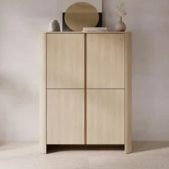 Meubella - Barbados - Dressoir - Eiken - 103x39x132 cm