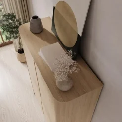 Meubella - Barbados - Dressoir - Eiken - 103x39x132 cm