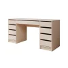 Meubella - Bureau Avio 2 - Beige - 154 cm