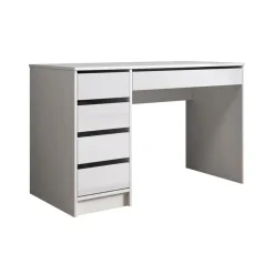 Meubella - Bureau Avio - Wit - 120 cm