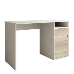 Meubella - Bureau Babot - Wit 2 - 120 cm