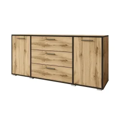 Meubella - Dressoir Betty - Eiken - 150 cm