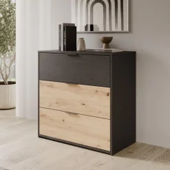 Meubella - Ladekast Augustus - Eiken - 80 cm