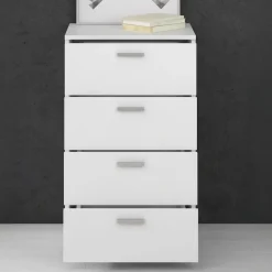 Meubella - Ladekast Dento - Wit - 50 cm