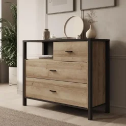 Meubella - Ladekast Honduras - Eiken - 105 cm