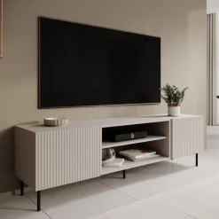 Meubella - TV-Meubel Alex - Beige - 181 cm