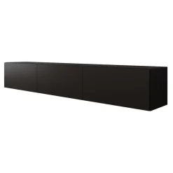 Meubella - TV-Meubel Bonzo - Mat Zwart - 180 cm