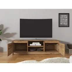Meubella - TV-Meubel Diaz - Eiken - 120 cm