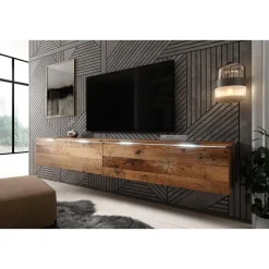 Meubella - TV-Meubel Dixon - Old wood - 180 cm