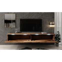 Meubella - TV-Meubel Dixon - Old wood - 180 cm