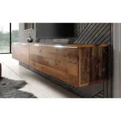 Meubella - TV-Meubel Dixon - Old wood - 180 cm