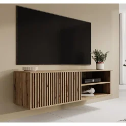 Meubella - TV-Meubel Evy - Eiken - 150 cm