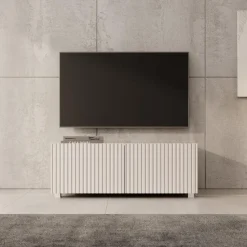 Meubella - TV-Meubel Kenderes - Beige - 100 cm