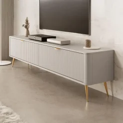 Meubella - TV-Meubel Lima - Beige - 200 cm