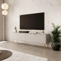 Meubella - TV-Meubel Lima - Beige - 163 cm