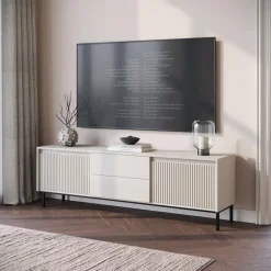 Meubella - TV-Meubel Orvana 2 - Beige - 174 cm