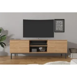 Meubella - TV-Meubel Queen - Eiken - 150 cm
