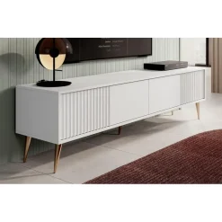 Meubella - TV-Meubel Winq 2 - Wit - 180 cm