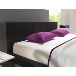 Meubella - Tweepersoonsbed George - Zwart - 140x200 cm