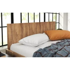 Meubella - Tweepersoonsbed Monaco - Eiken - 160x200 cm