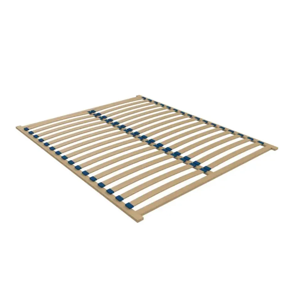 Meubella - Tweepersoonsbed Chief - Beige - Velvet - 140x200 cm