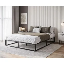 Meubella - Tweepersoonsbed Andrea - Zwart - 160x200 cm