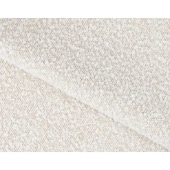 Meubella - Tweepersoonsbed Excalibur - Beige teddystof - 160x200 cm