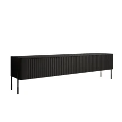 Meubella - Vivi - TV-Meubel - Zwart - 190 cm