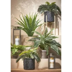 Mica Decorations Arzilla Lantaarn - L13,5 x B13 x H34,5 cm - Goud