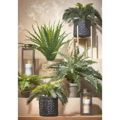 Mica Decorations Arzilla Lantaarn - L13,5 x B13 x H34,5 cm - Goud