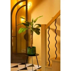 Mica Decorations Benson Bloempot - H27 x Ø32 cm - Donkergroen