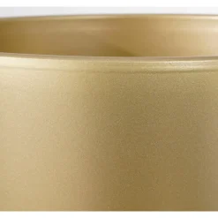 Mica Decorations Bloempot - goud - glanzend - keramiek - 19 x 18 cm