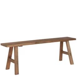 Mica Decorations Bold Houten Bankje - L108 cm - Gerecycled Hout