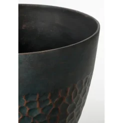 Mica Decorations Bravo Bloempot - H26 x Ø30,5 cm - Groen