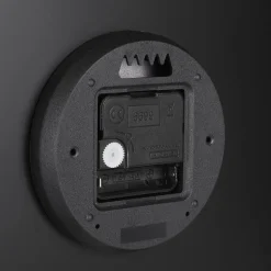 Mica Decorations Brixen Wandklok - Ø35,5 cm - Zwart