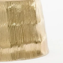 Mica Decorations Decoratie Kerstboom - H36 x Ø11 cm - Aluminium - Goud