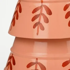 Mica Decorations Decoratie Kerstboom - H40 x Ø13 cm - IJzer - Roze