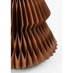 Mica Decorations Decoratie Kerstboom - H152 x Ø104 cm - Papier - Bruin