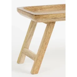 Mica Decorations Duko Dienblad - L50 x B15 x H17 cm - Hout - Bruin