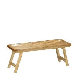 Mica Decorations Duko Dienblad - L40 x B15 x H15 cm - Hout - Bruin