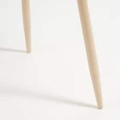 Mica Decorations Flores Bijzettafel - H49 x Ø42 cm - Beige