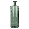 Mica Decorations Guan Glazen Fles - H75 x Ø25 cm - Groen