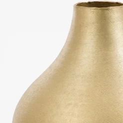 Mica Decorations Kyan Vaas - H31 x Ø25 cm - Aluminium - Champagne