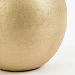 Mica Decorations Kyan Vaas - H31 x Ø25 cm - Aluminium - Champagne