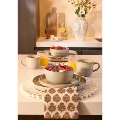 Mica Decorations Ozzu Serviesset 4 Persoons - Steengoed - Grijs