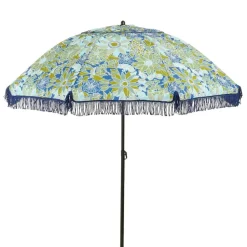Mica Decorations Parasol - H238 x Ø220 cm - Blauw