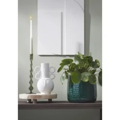 Mica Decorations Plantenpot - Keramiek - green - 24 x 21 cm