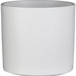 Mica Decorations Plantenpot - wit - keramiek - 23 x 21 cm