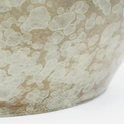 Mica Decorations Plantenpot - Terracotta - groen - 24 x 22 cm