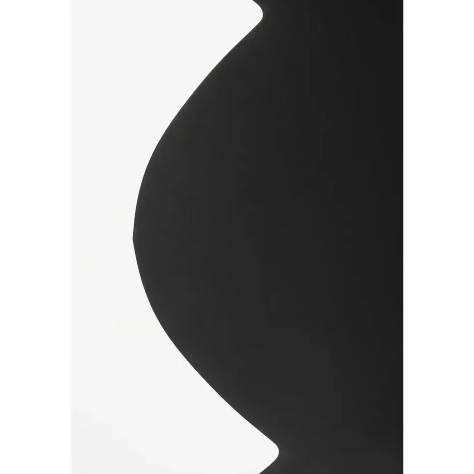 Mica Decorations Rafi Bijzettafel - H50 x Ø40 cm - IJzer - Zwart